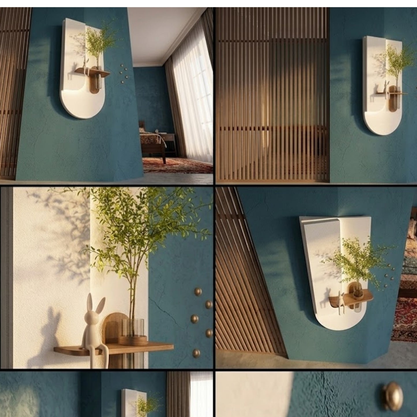 Modern Ledli Duvar Tablosu | Dekoratif Panel | Gizli Aydınlatmalı | Özel Dokulu